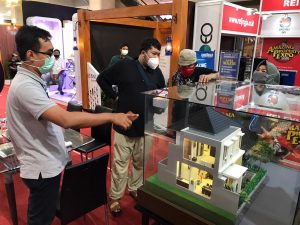 Suasana Booth Merapi Arsita Graha Dalam Acara “Amazing Property Expo 2020”